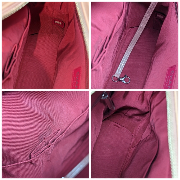 🚨SALE!🎉HP🎉CHANEL Pink Bag Gabrielle Calfskin Medium Hobo Shoulder Bag💓 RARE! - Picture 7 of 16
